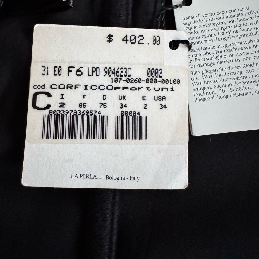 La Perla Luxurious Black Corset - Picture 11 of 14